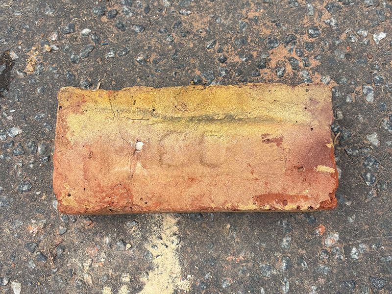 Reclaimed multi stock bricks with vibrant varied colours