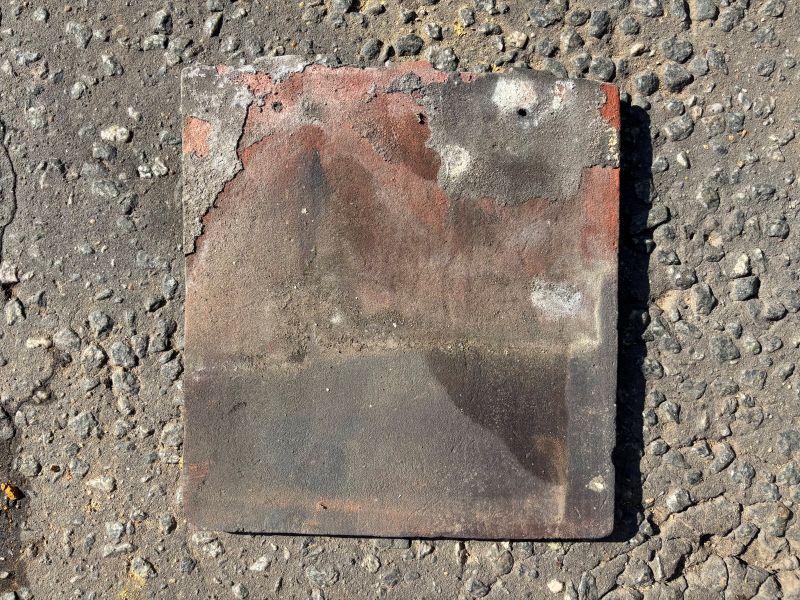 Handmade plain tile and a half for professional roof verge finishing